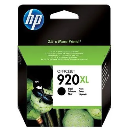 HP 920XL Schwarz Original Druckerpatrone mit hoher Reichweite