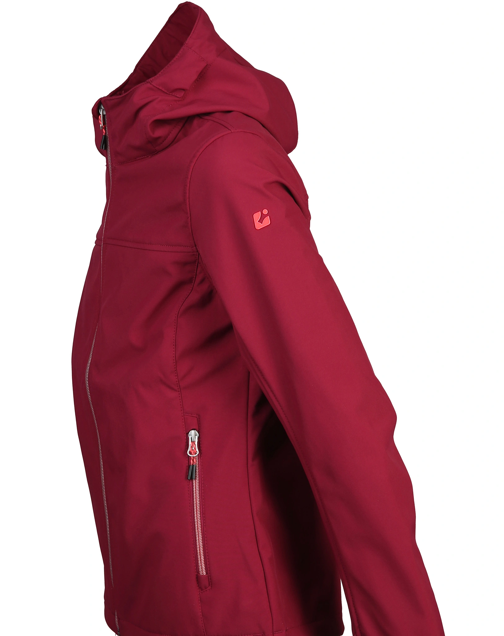 Softshelljacke KOW 194 GRLS in brombeere