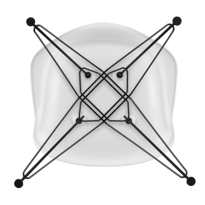 Eetkamerstoel DAR RE zwart Cotton White