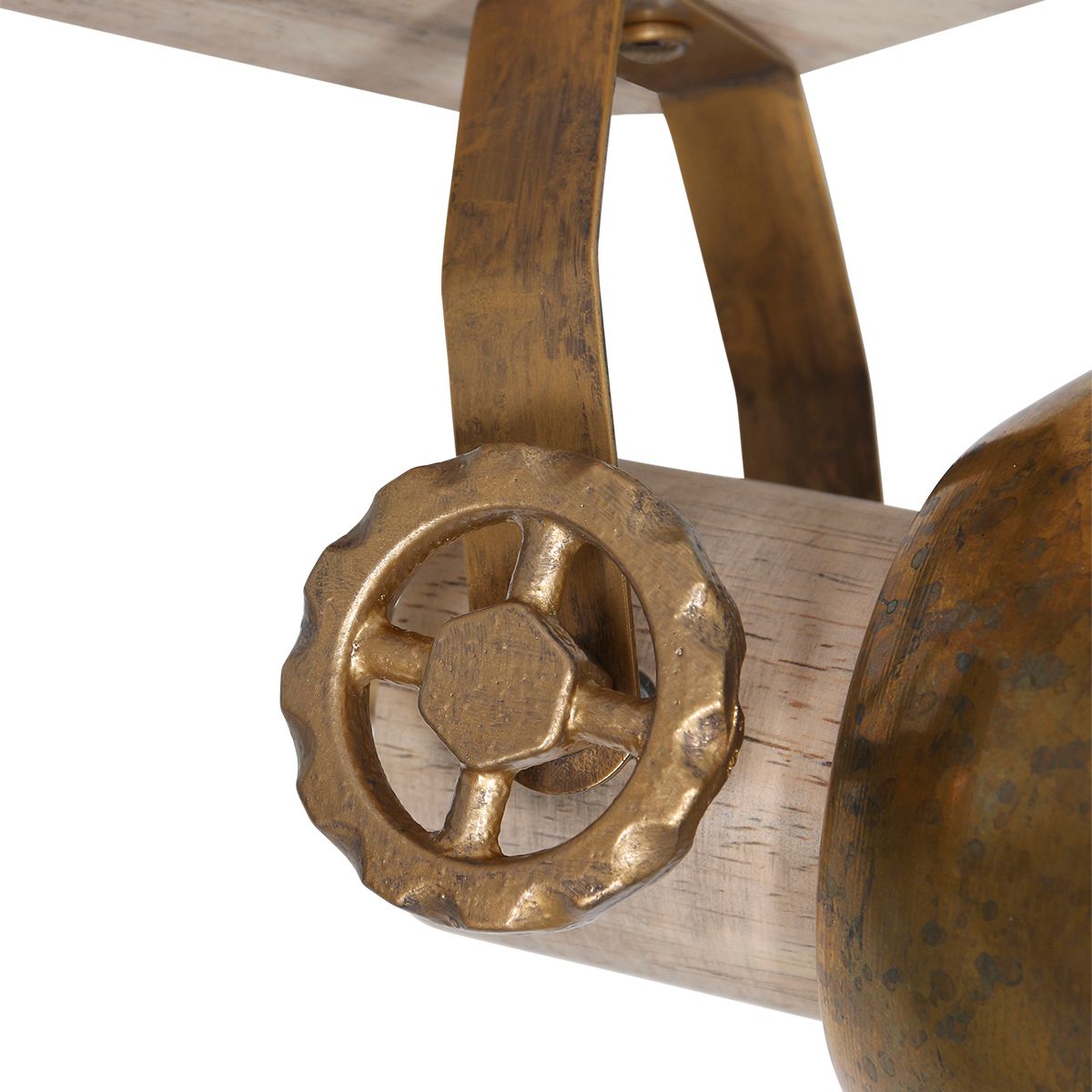 Plafondlamp 2133BR Gearwood Mexlite B51 x D9 cm