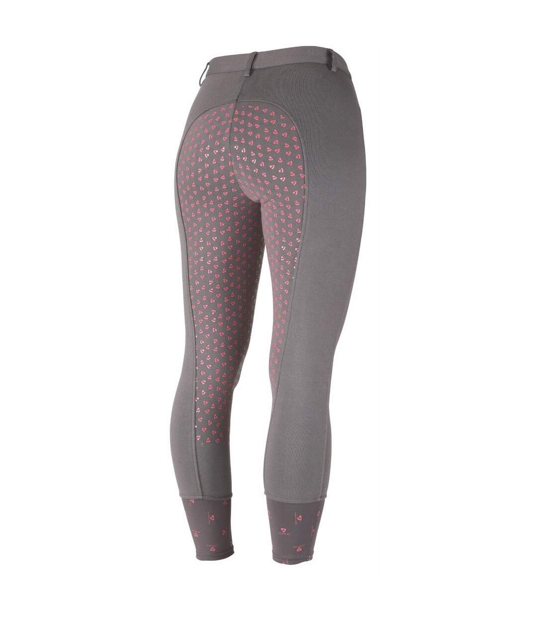 Aubrion - Pantalon d'équitation NORTHWICK - Femme (Gris / rose) - UTER419