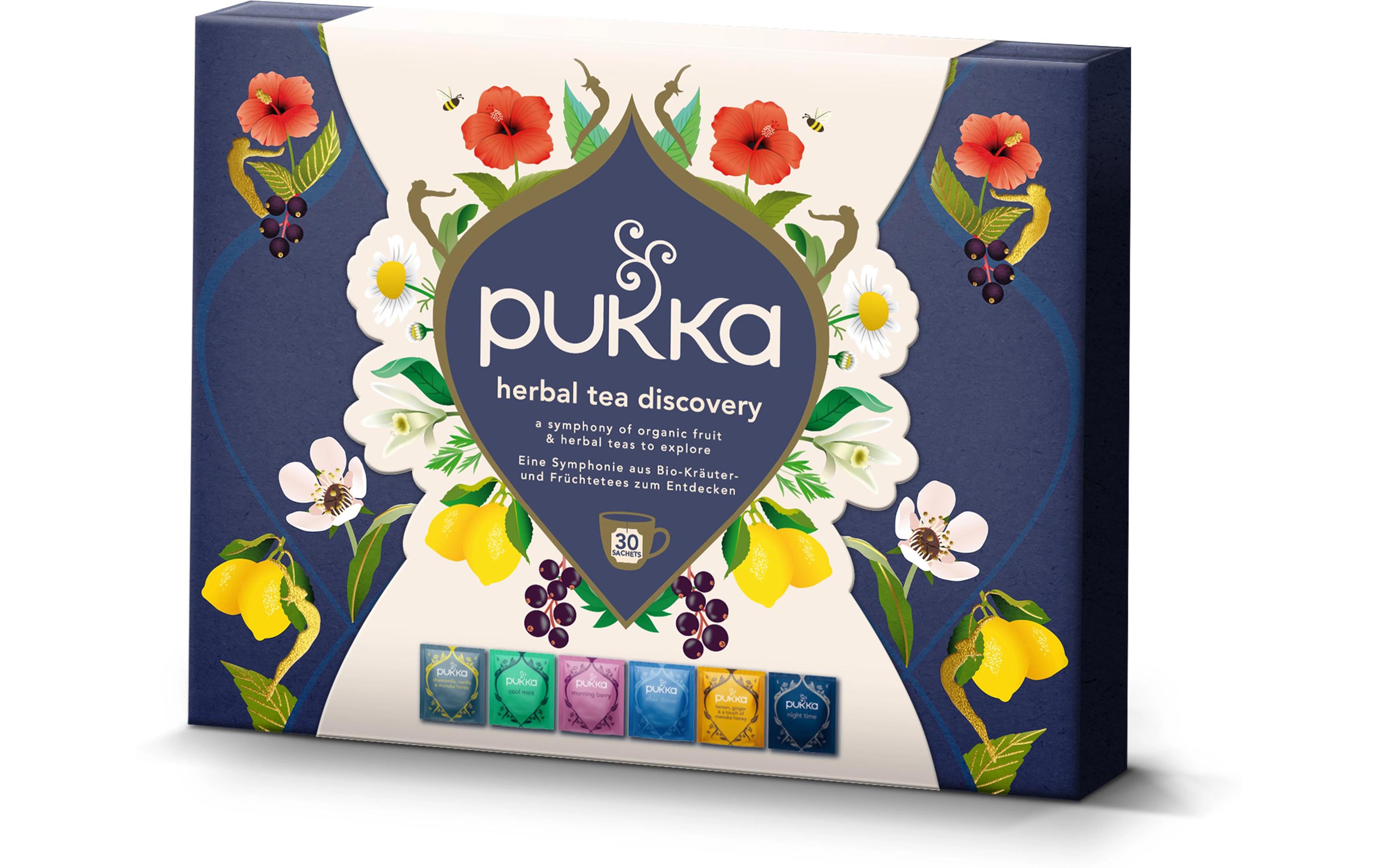 Herbal Tea Discovery Box 30 StückMit Bio-Kräuter- und Früchtetees
