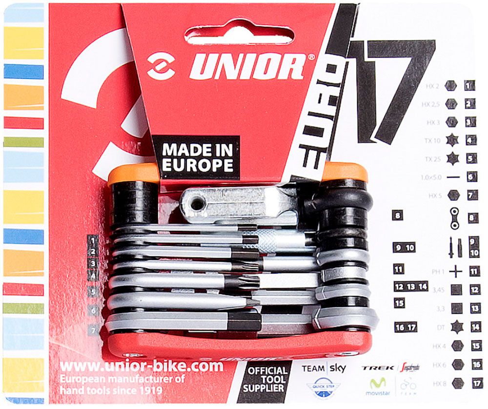 Unior Tools Multitool Euro 17 kaufen | Bike-Discount