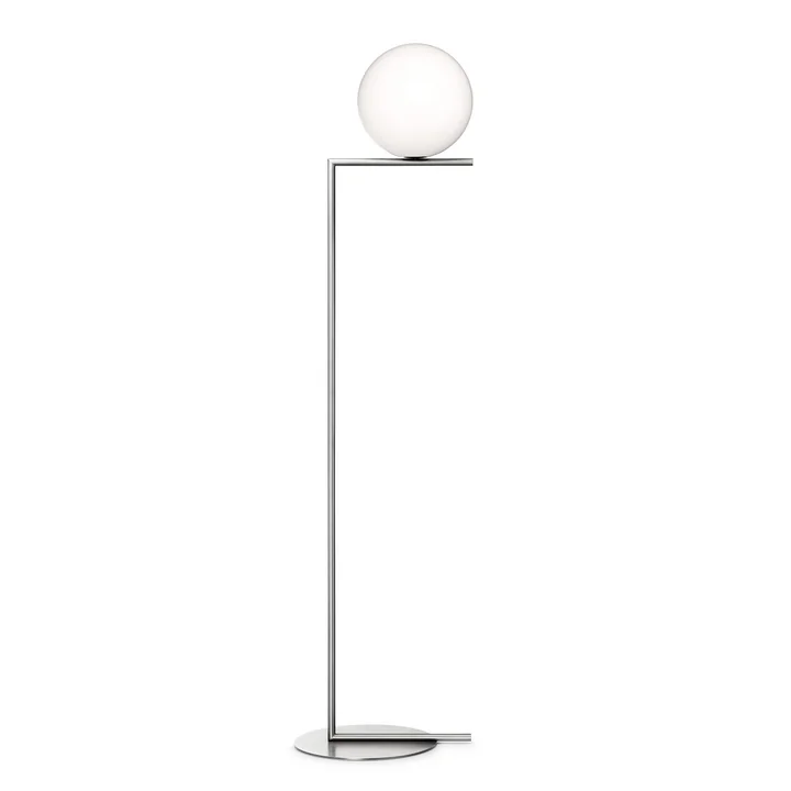 Flos - IC F2 BRO Stehleuchte, Chrom