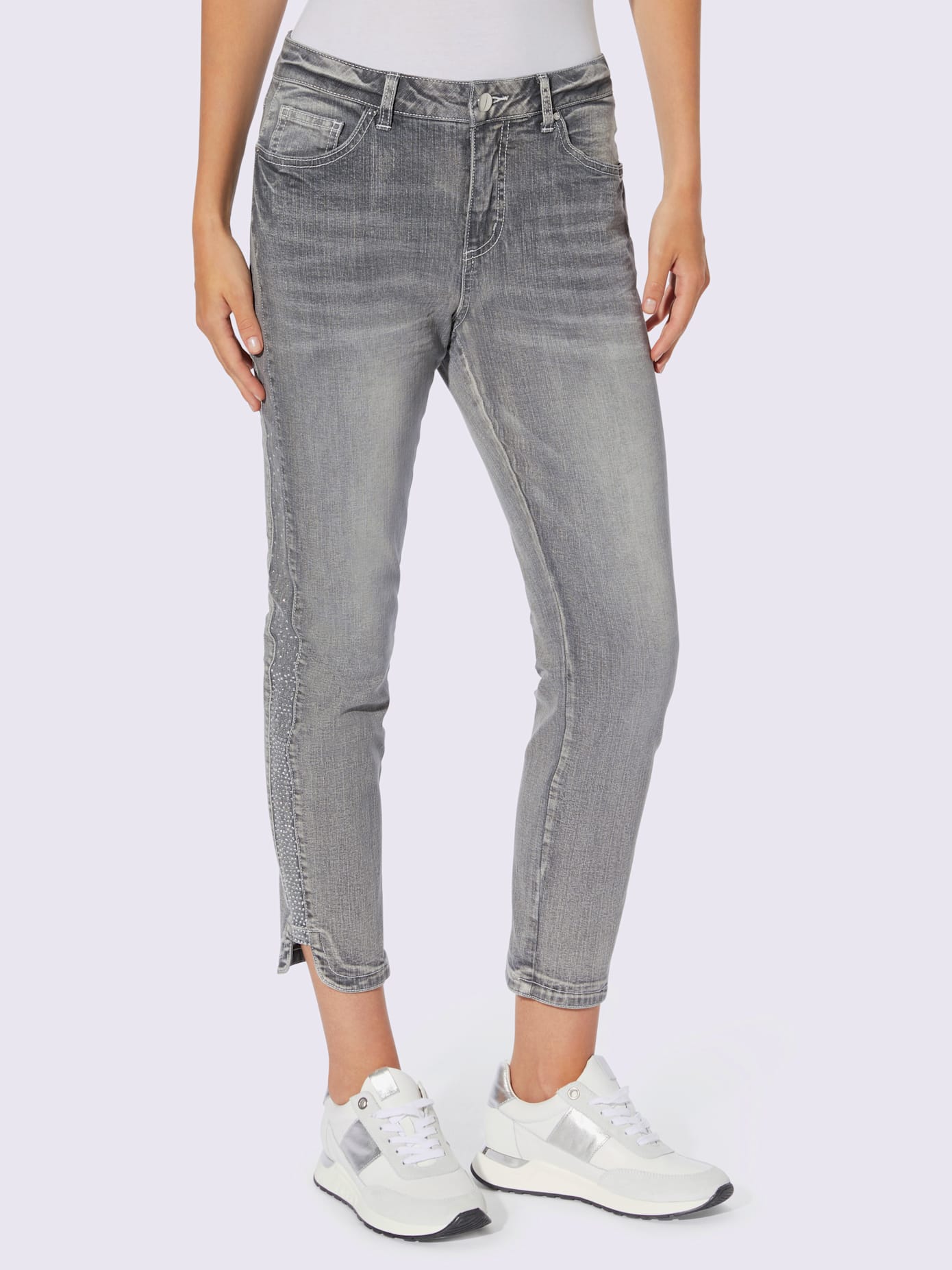 Jean délavage tendance