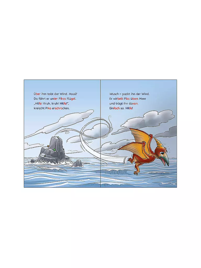 LOEWE VERLAG Buch - Leselöwen 1. Klasse - Abenteuer im Land der Dinos keine Farbe