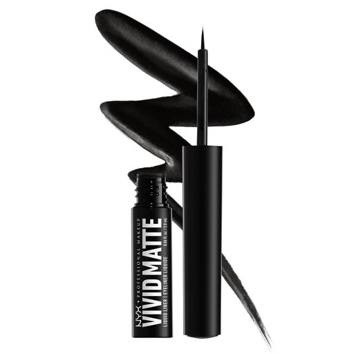 NYX Professional Makeup Vivid Matte Liquid Liner, Black
