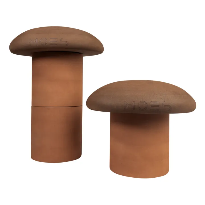 Moes Tabouret Champignon - Set de 2 | Marron