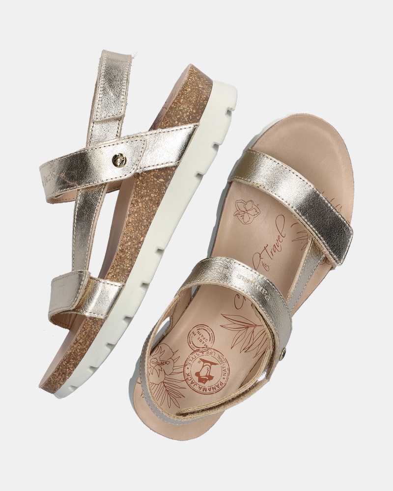 Panama Jack Selma Sandalen  - goud