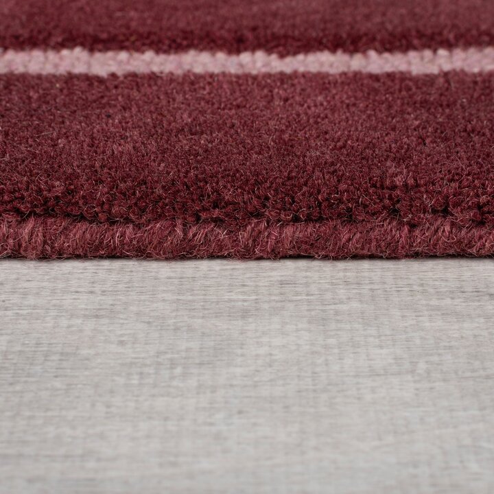 Grafisch vloerkleed - Silco Ombre Rood