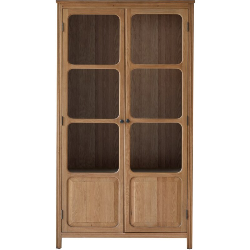 Armoire de rangement en chêne massif Marthe