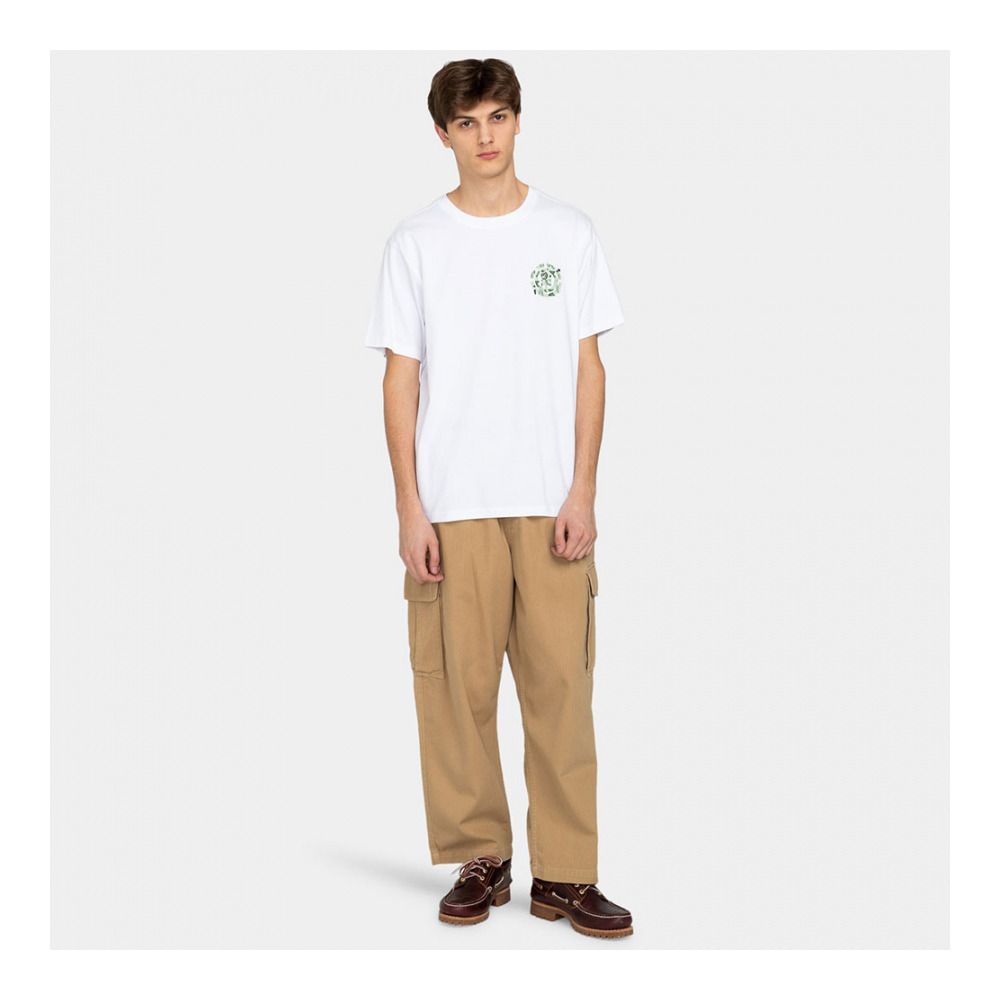 Element GEO FILL - Tee-shirt Homme optic white