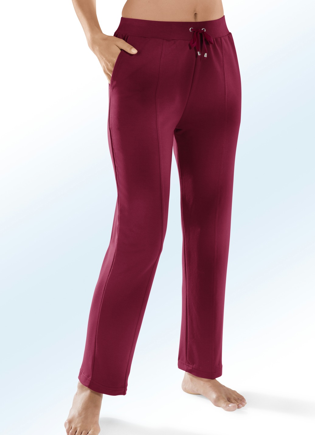 Bequeme Hose mit breitem Dehnbund