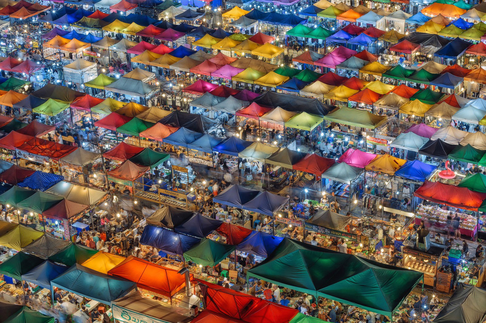Bangkok Bazaar by Peter Stewart - Limited Edition. Edition of: 100. Signed.