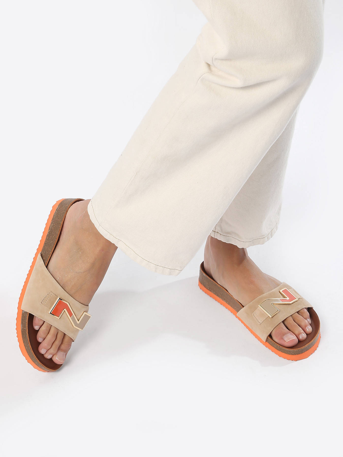 Mules en cuir NATHAN BAUME
