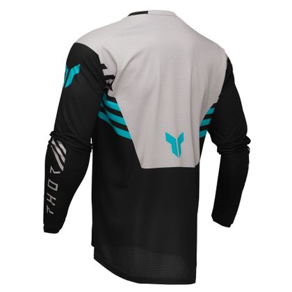 Maillot cross Thor LAUNCH ZONE 2025 - Noir / Beige