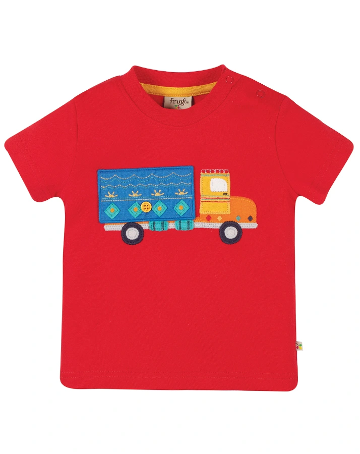 T-Shirt PLAYDATE – TRUCK in rot