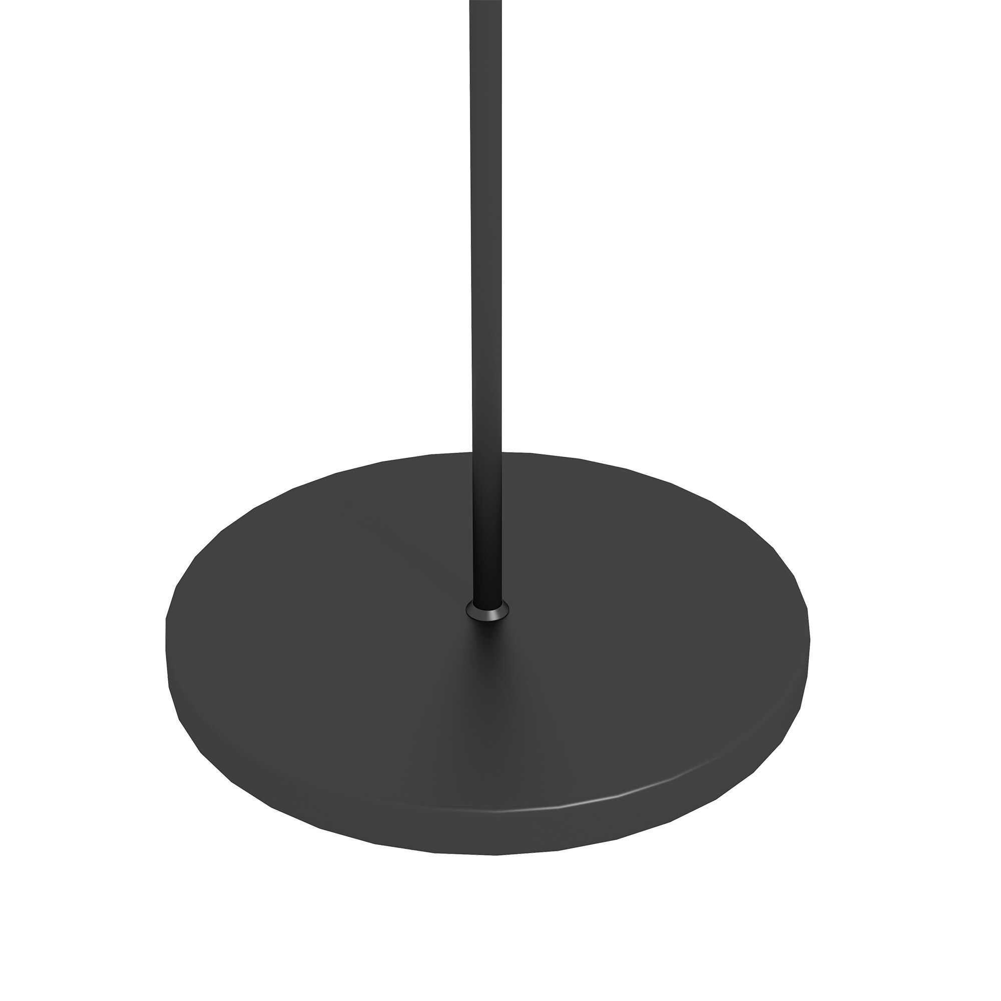 Outsunny Outdoor Stehleuchte mit Solarenergie betrieben gelb Ø34 x H130cm