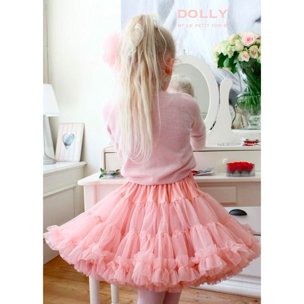 Skirt Rose Pink - Dolly by Le Petit Tom → Luksusbaby.dk