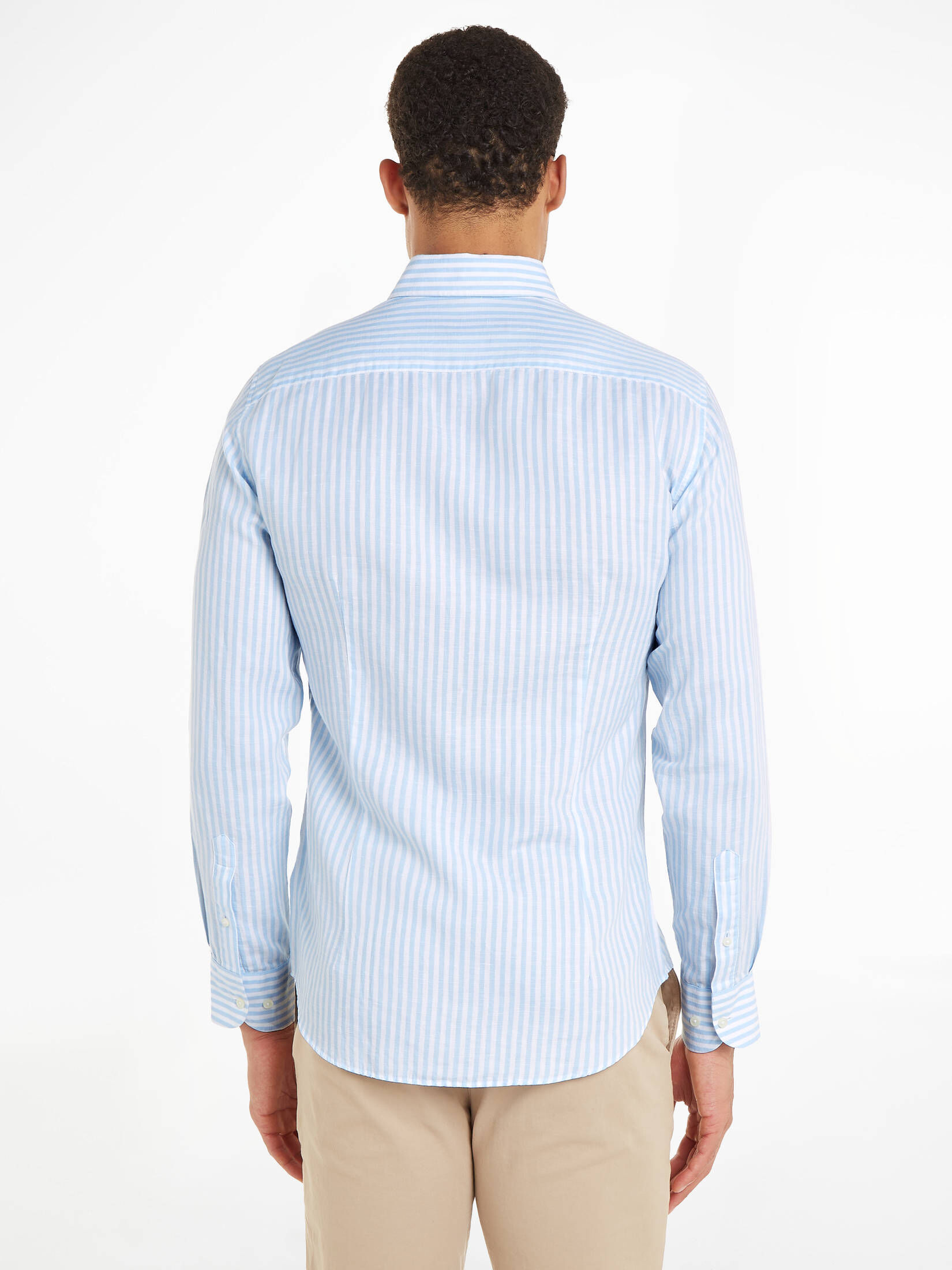 Tommy Hilfiger| Herren Freizeithemd mit Leinen