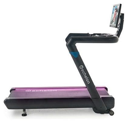 Tapis de course pliable connecté - Modèle STRIDE 8S-22 - ECHELON - Maison/Appartement - Ecran HD 22 pouces pivotant