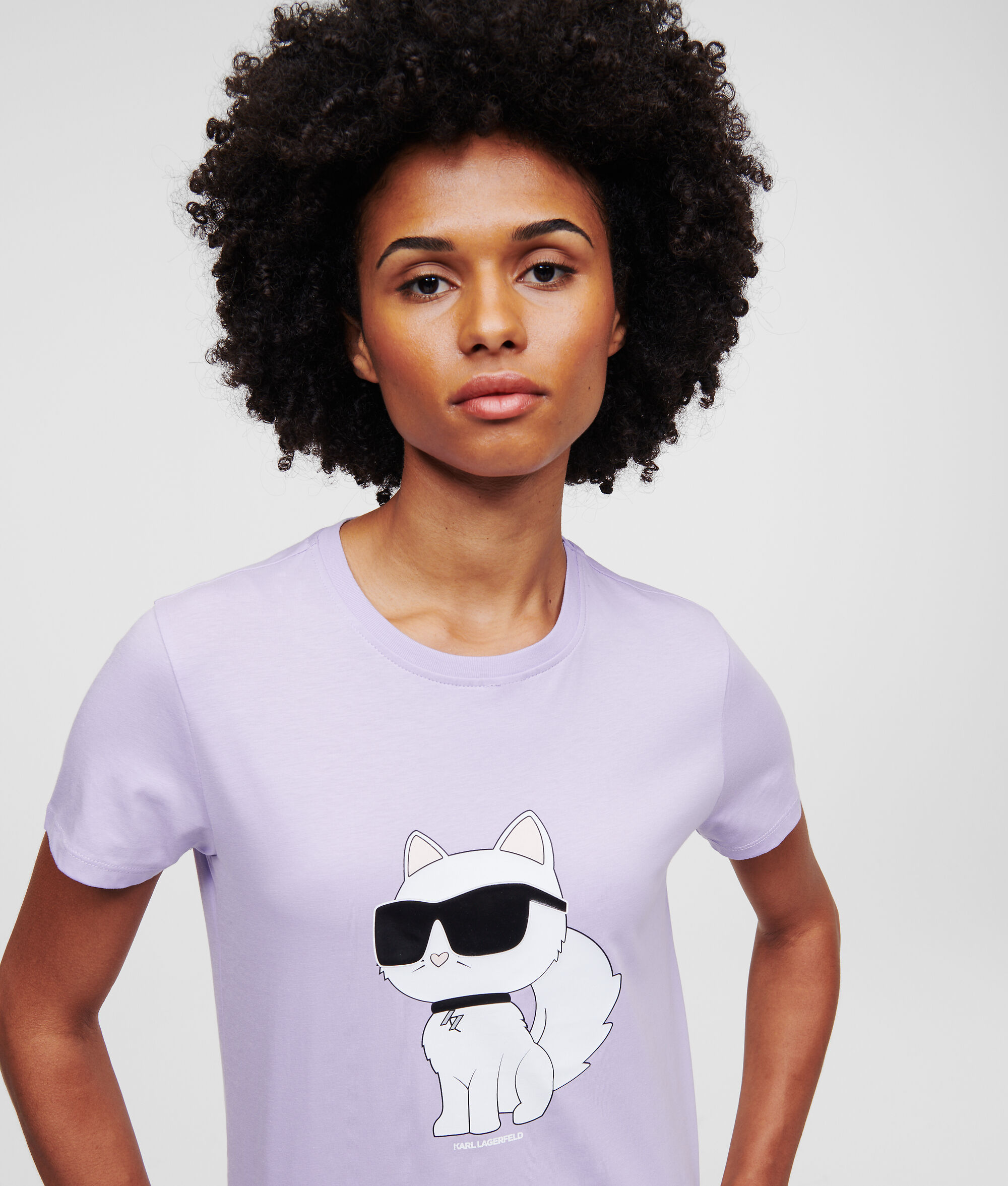 T-SHIRT CHOUPETTE KARL IKONIK