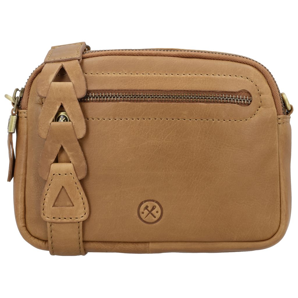 Hide & Stitches Daydreamer Schoudertas Cognac