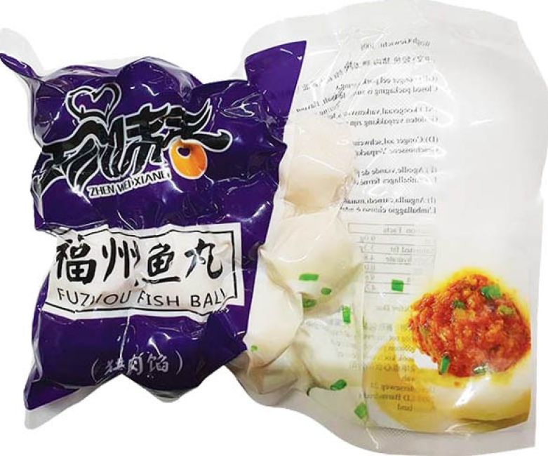 Zhen Wei Xiang Bevroren Fuzhou Visballen 300g