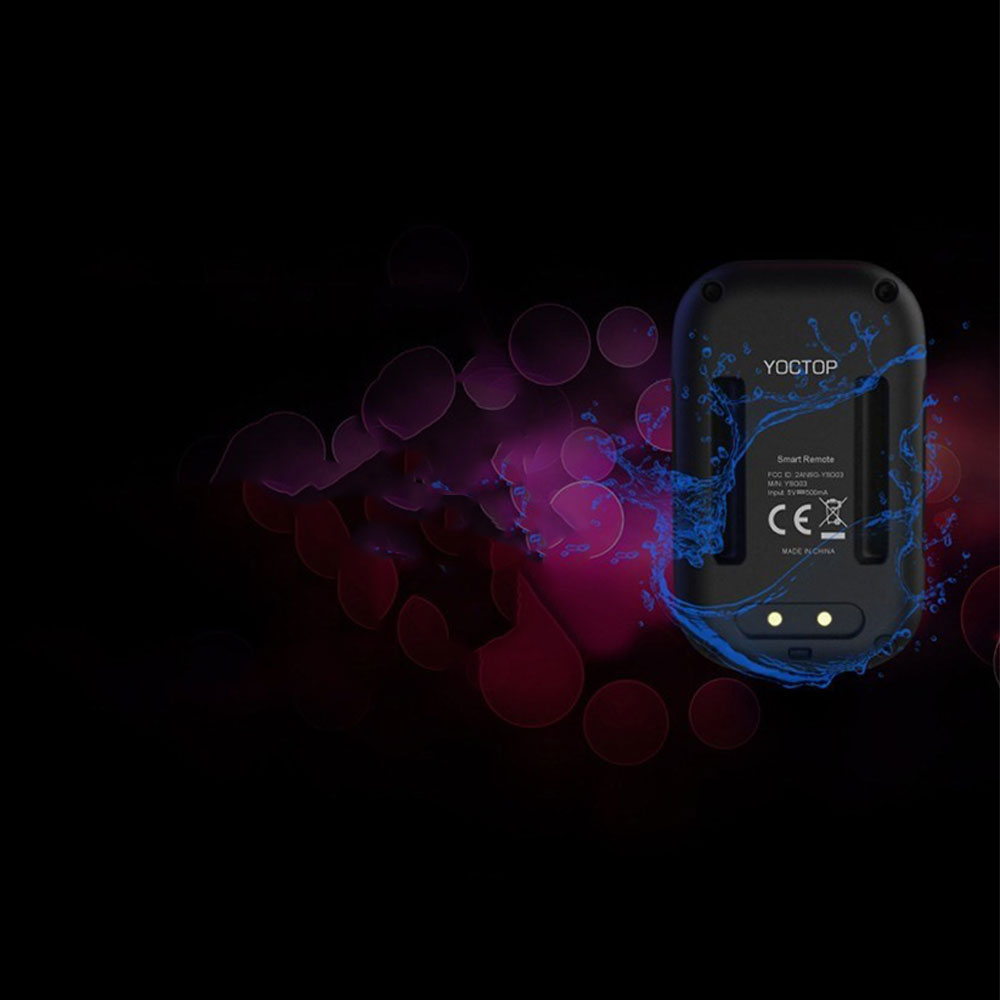 Smart Wireless Fernauslöser Remote Control mit LED Display für GoPro Hero 10/9/8/Max - Schwarz