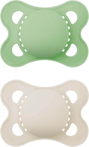 MAM Original Nuggi Pure Kautschuk 0-6M, 2 Stück