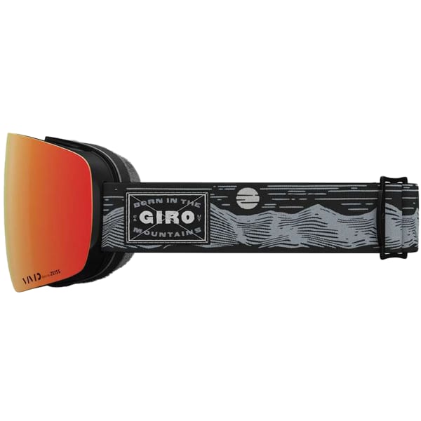 Masque de ski GIRO CONTOUR BLACK & WHITE LANDSCAPE V EMBR/V INF