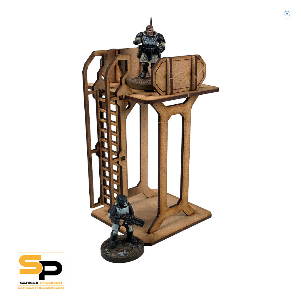 Zone Theta - Gantry - Level One Ladder