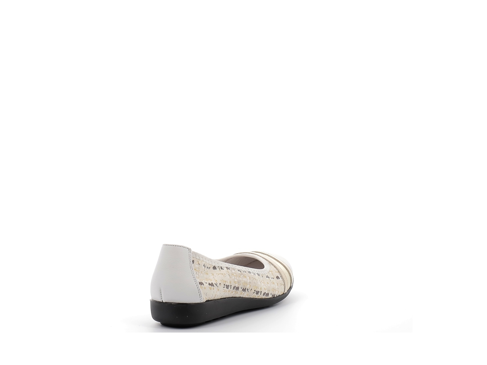 Inea-LUXA Cuir Blanc-Or