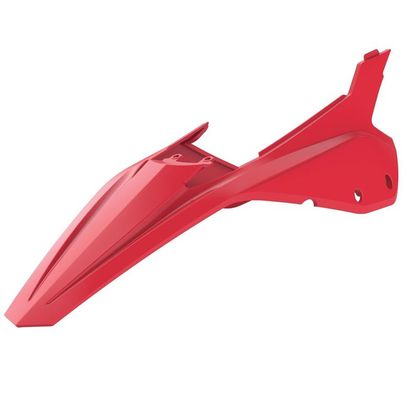 Garde boue Polisport ARRIERE COULEUR ROUGE AVEC PLAQUES LATERALES