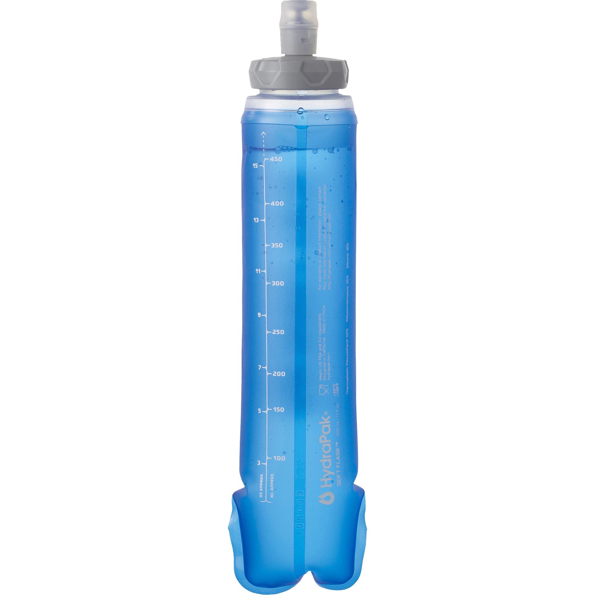 Salomon Soft Flask 0.5L clear blue