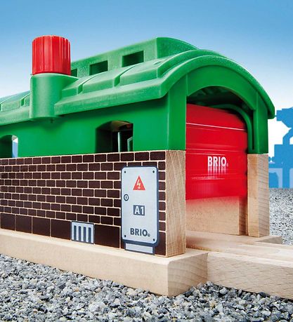 BRIO WoRød Toggarage 33574