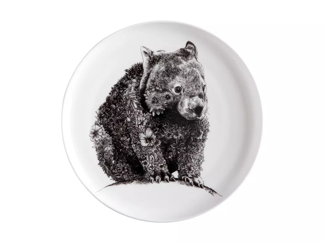 Dessertteller Wombat
