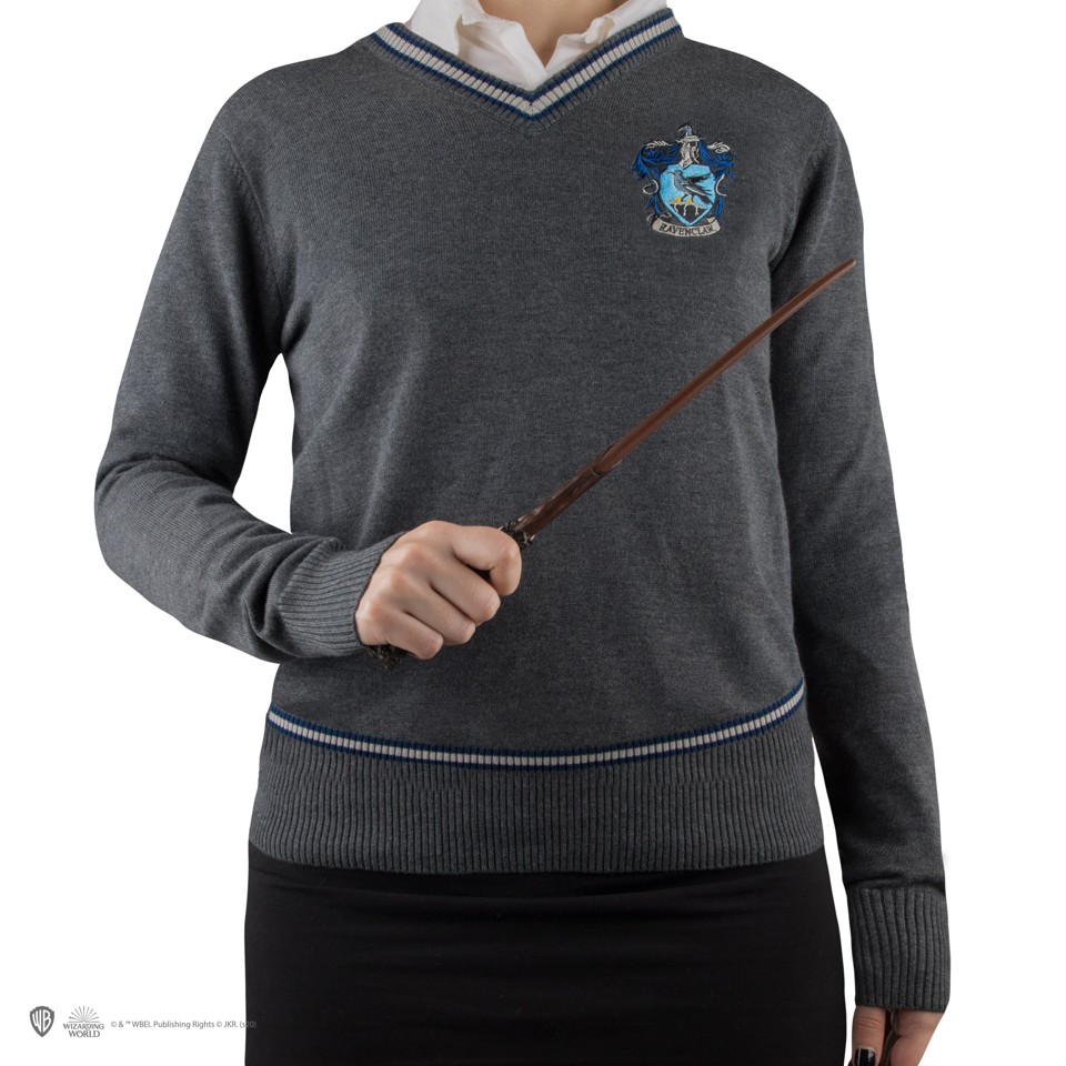 Harry Potter - ​Ravenclaw - Grå striktrøje - Large