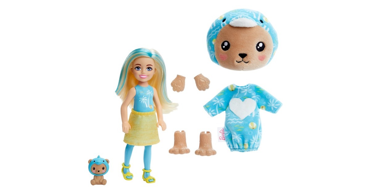 BarbieCutie Reveal Chelsea - Costume Cuties Serie - Teddy Dolphin Pop
