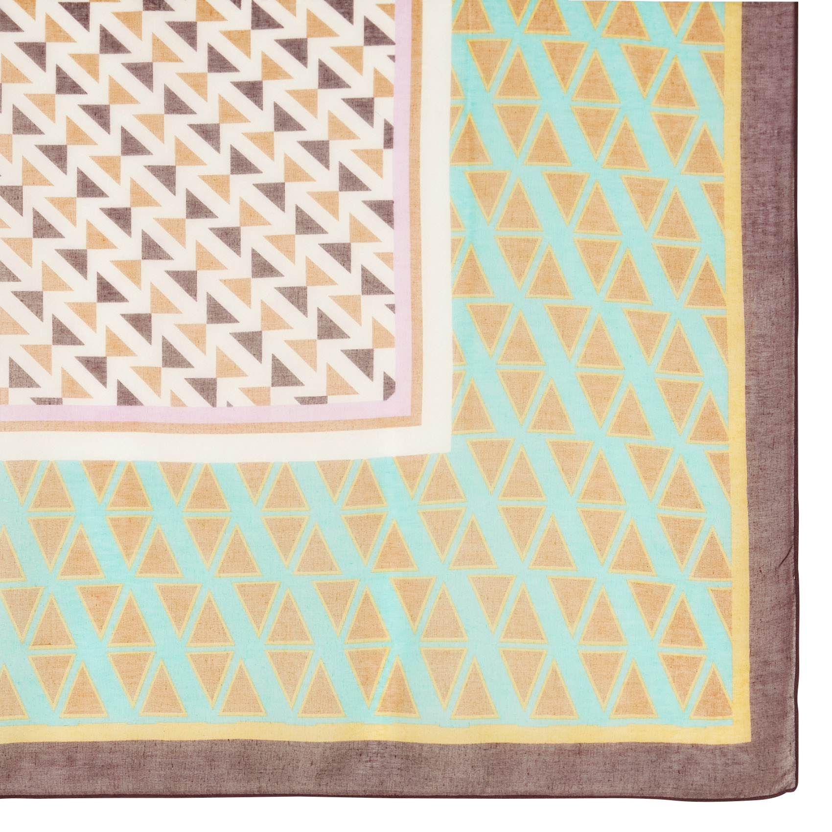 TASSELO - Foulard imprimé | Rouge