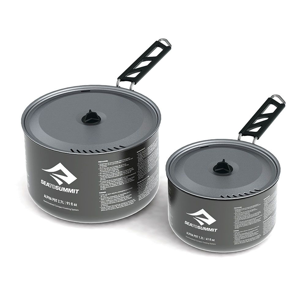 Sea To Summit ALPHA SET 2.0 - Casserole x2 aluminium