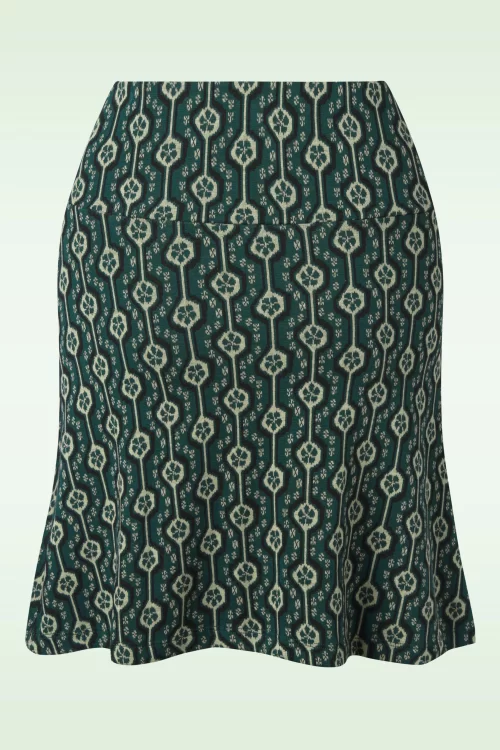 King Louie Canarby Border rok in urban groen