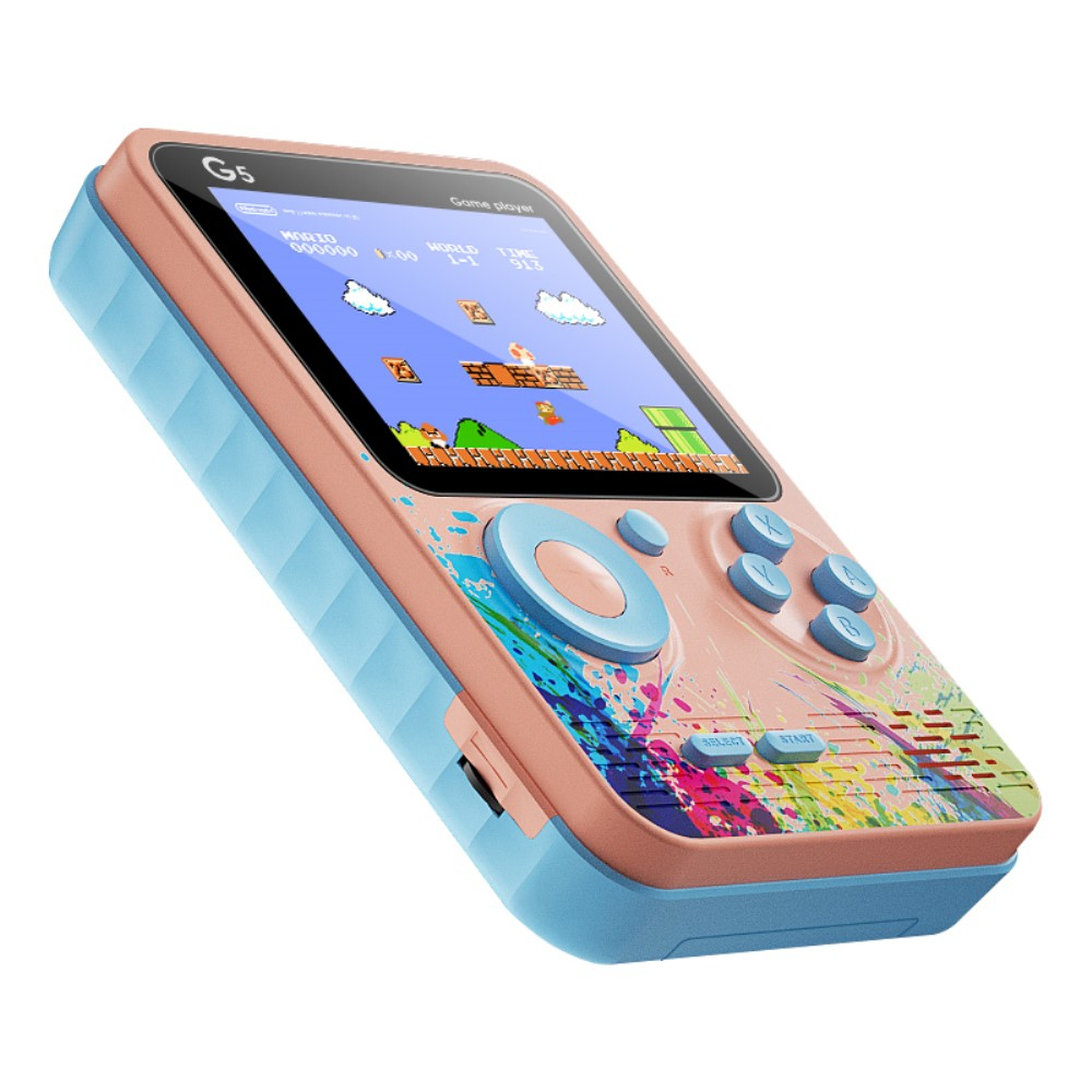 2in1 Mini Handheld Entertainment System Retro Spiele-Konsole mit 500 integrierten Spielen 3.0