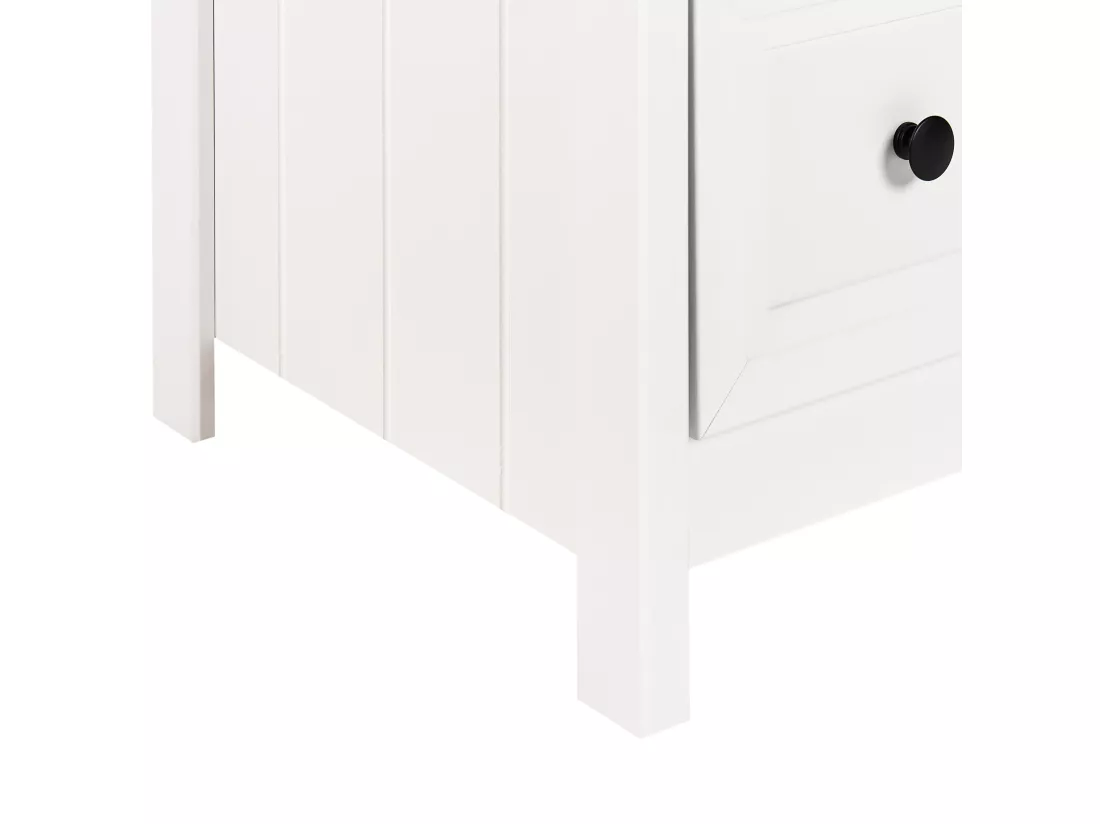 Commode à 6 tiroirs HAZELVALE 80 cm Blanc