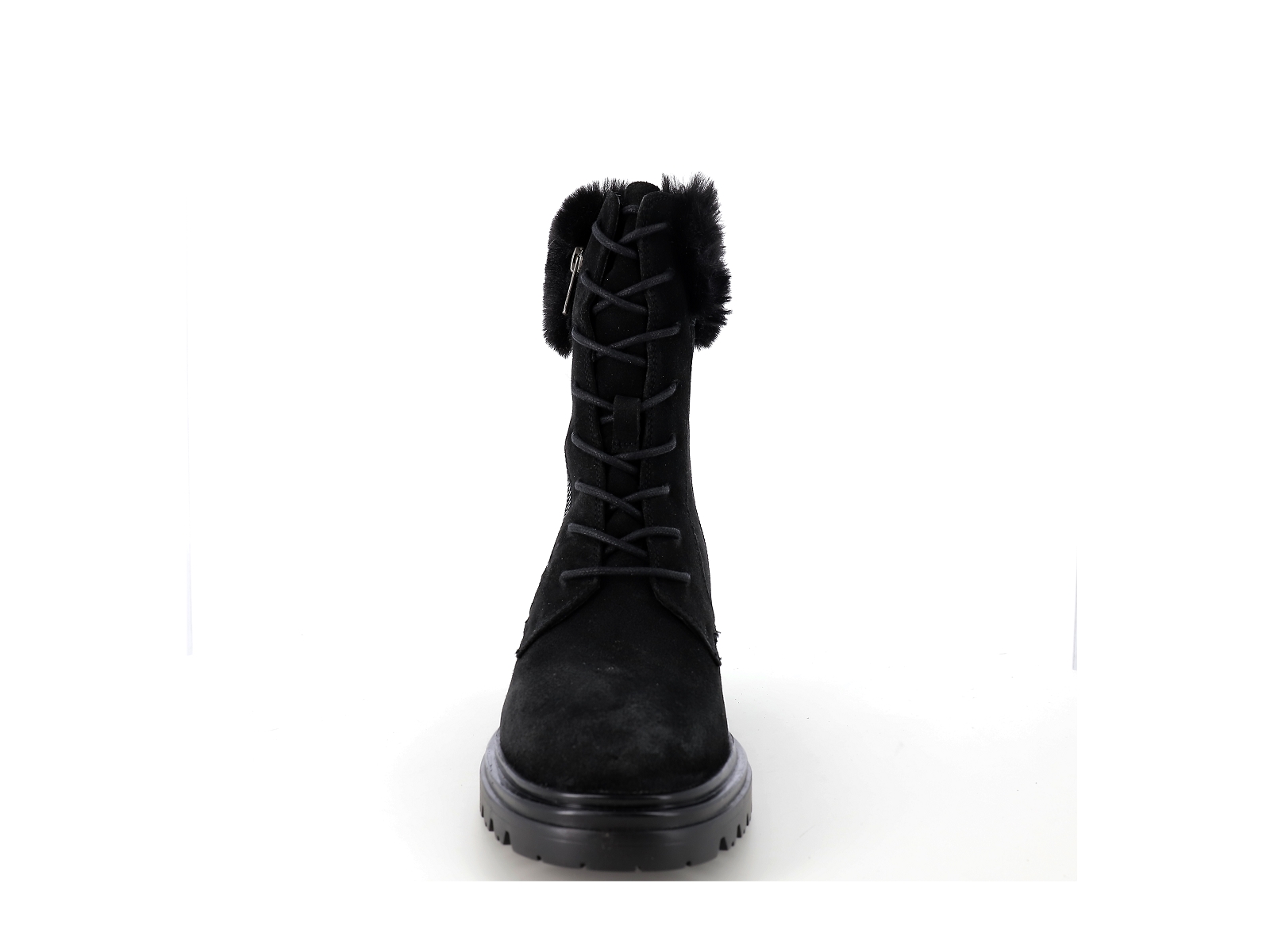 Geox-D DAMIANA   D36QCB Nubuck Velours Noir