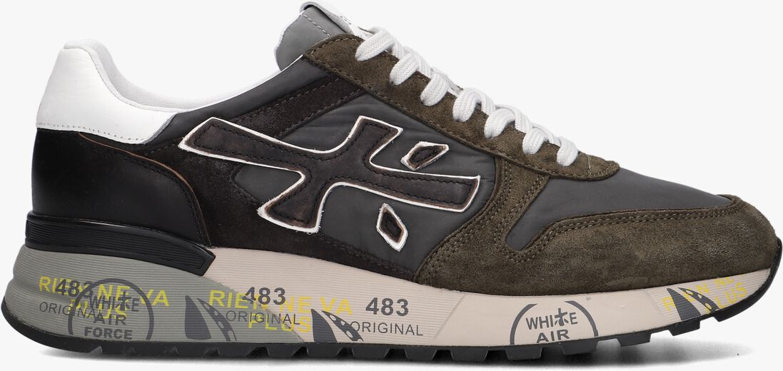 PREMIATA groene premiata lage sneakers mick