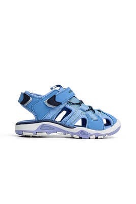 Nordbjørn Safari Blinkende Sandal, Blå