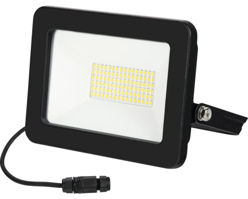 LED wandspot IP65 30W 4950 lm 4000 K neutraal wit, voedingskabel 3G1.0mm² H05RN-F 0,3 m + snelsluiting, afmetingen (BxDxH) 153x60x153 mm