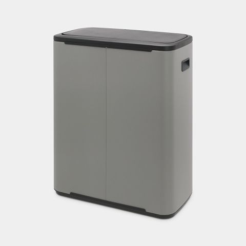 Bo Touch Bin 60 liter - Mineral Concrete Grey