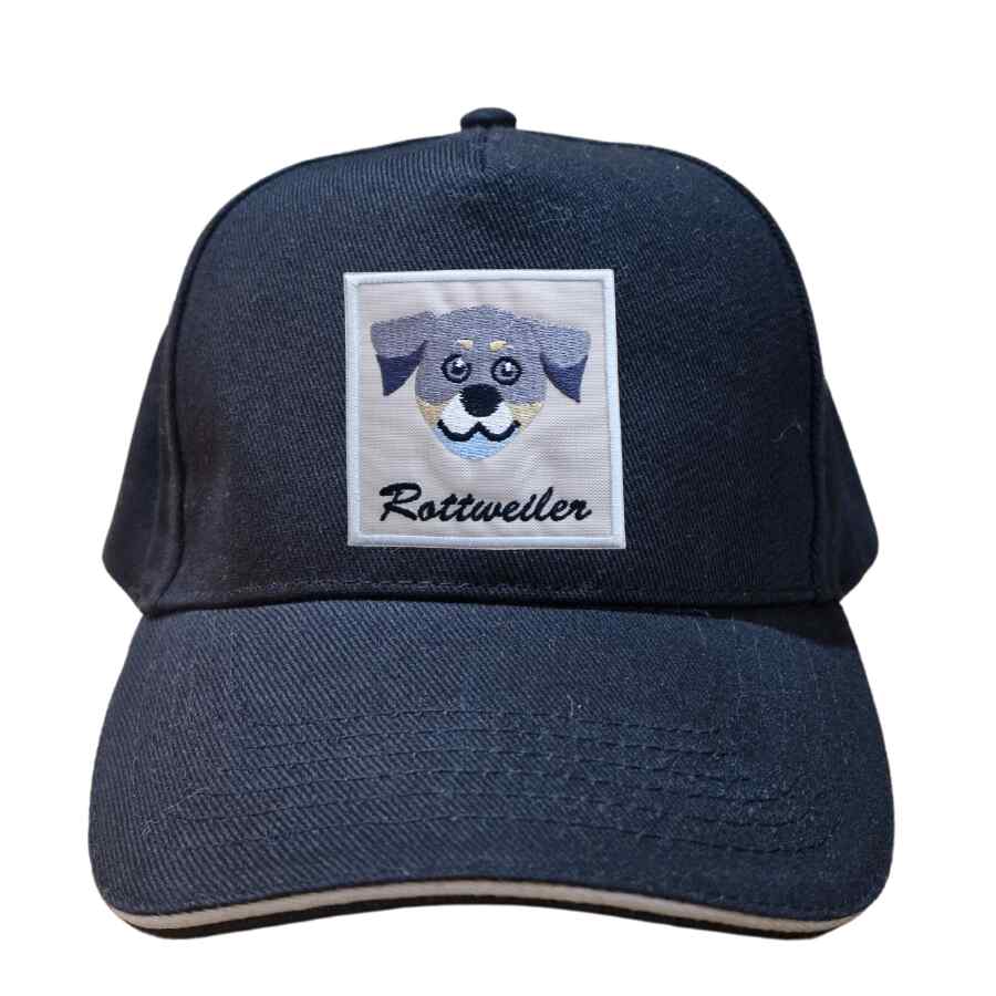 BONÉ DE CÃO ROTTWEILER